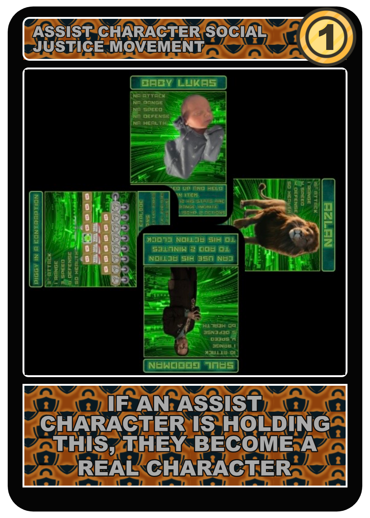 Assist Character Social Justice Movement item preview
