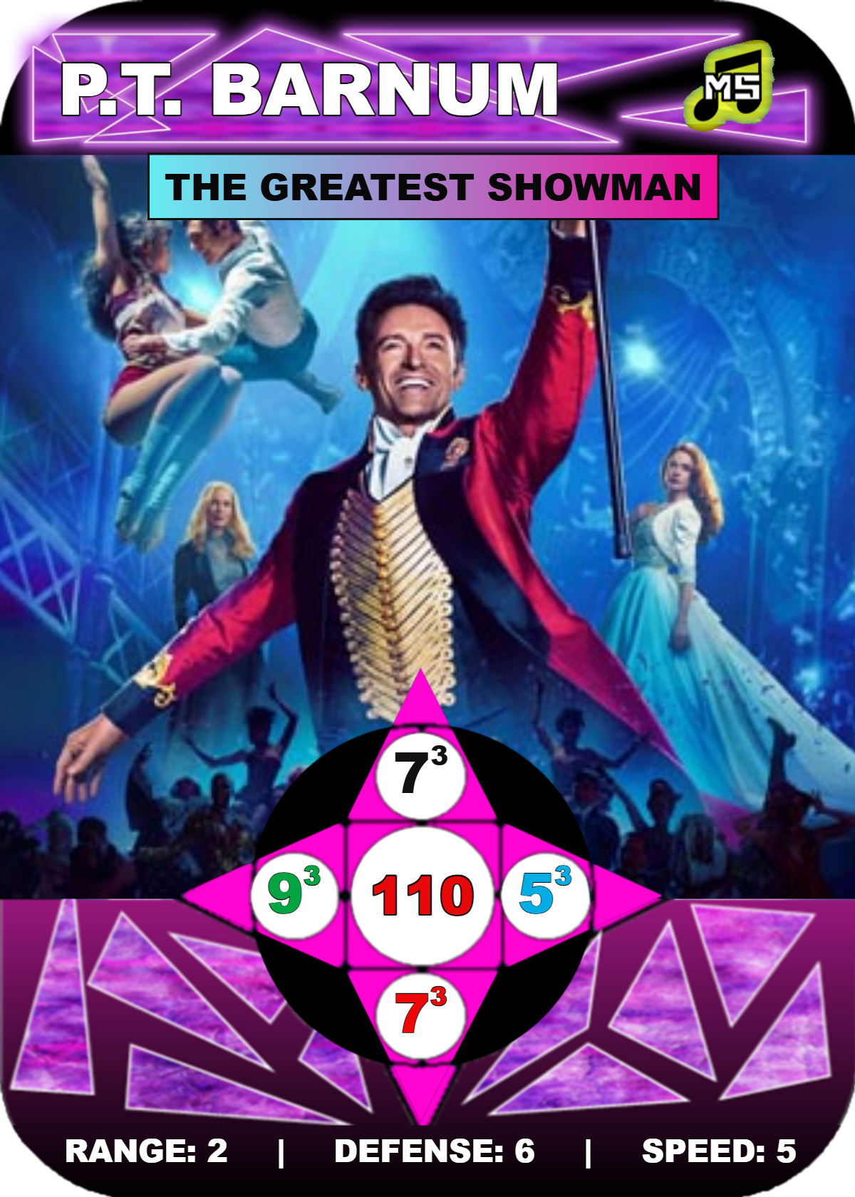 P.T. Barnum character preview